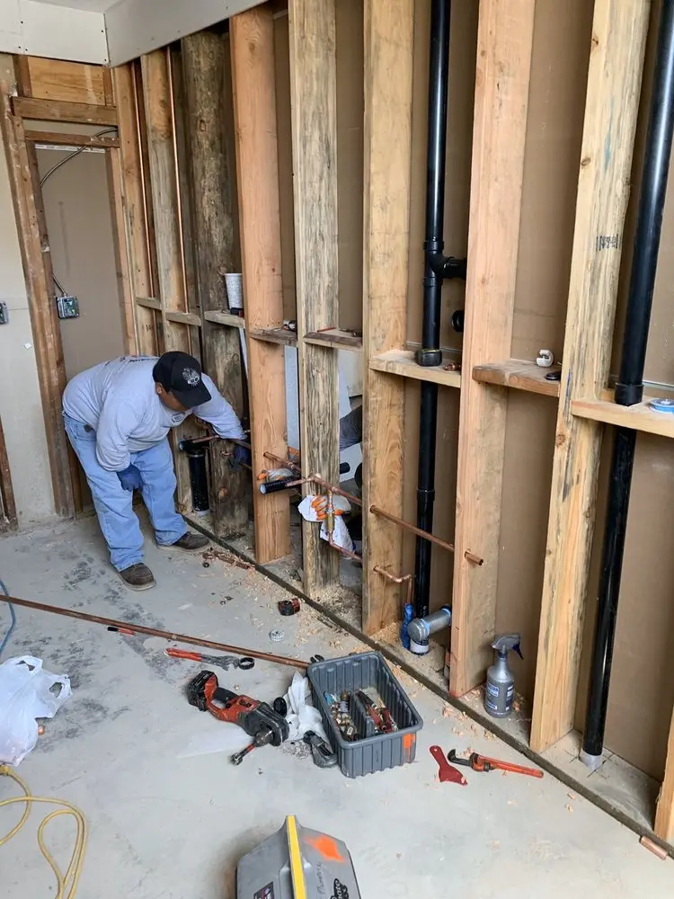 Commercial rough-in plumbing for Gas Line Repair in Phillips Park
